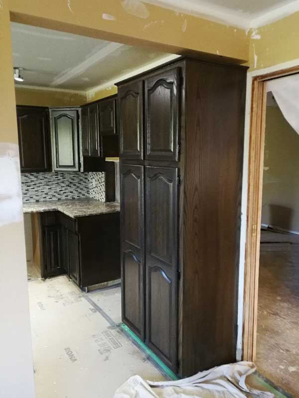 cabinet refinishing